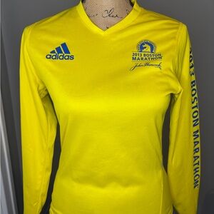EUC 2013 Boston Marathon long sleeve technical tee shirt by Adidas